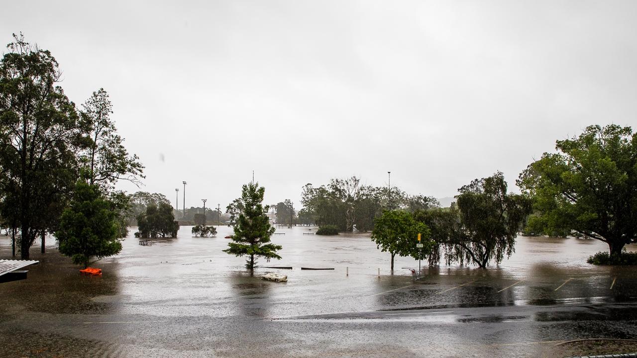 Lismore floods on December 16, 2020.