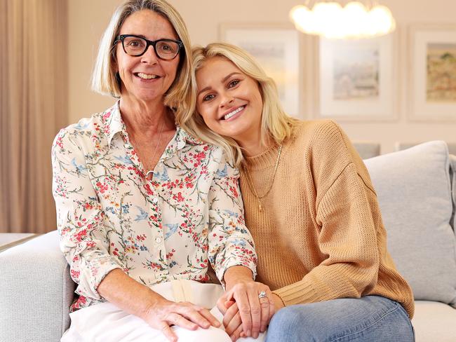 Mandy Wakefield with daughter Olivia. Picture: Tim Hunter.