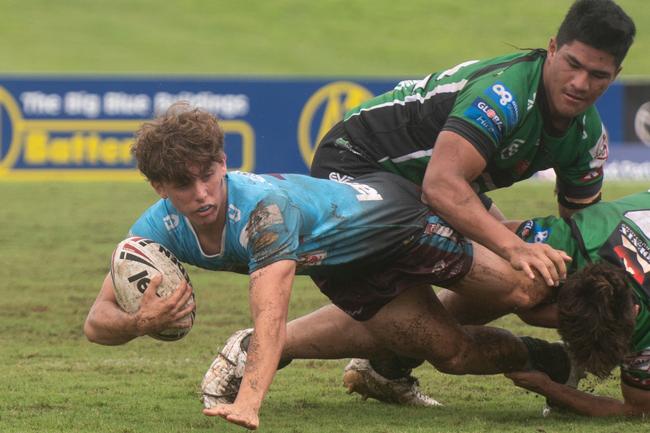 Lachlan Brown Mackay Cutters vs Townsville Blackhawks Cyril Connell Saturday 22 February 2025 Picture:Michaela Harlow