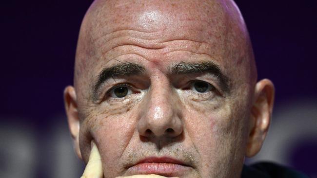 FIFA President Gianni Infantino has a big decision on his hands. (Photo by GABRIEL BOUYS / AFP)