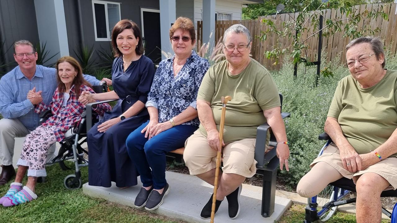 From left: Barry O'Rourke, Joan Bennetts, Leeanne Enoch, Kayleen Oates, Gayleen Baker and Joanna Gilchrist.