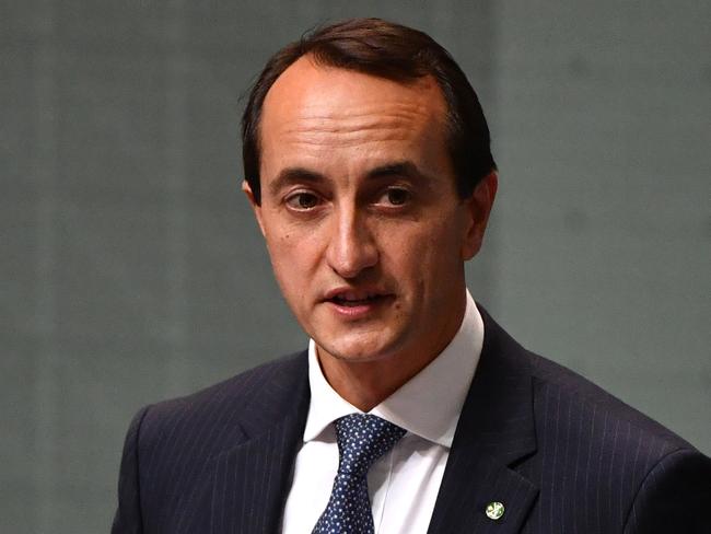 Liberal Member for Wentworth Dave Sharma makes his maiden speech in the House of Representatives at Parliament House in Canberra, Wednesday, July 24, 2019. (AAP Image/Mick Tsikas) NO ARCHIVING