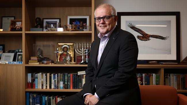 Former prime minister Scott Morrision was awarded the Companion of the Order of Australia in this year's King's Birthday honours list. Picture: John Feder