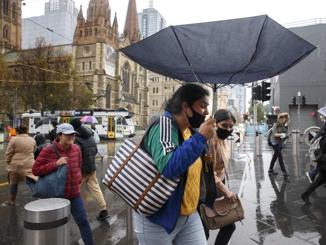 Victoria is bracing for another windy day, however conditions have eased for much of the state after wind gusts in excess of 100 km/h were recorded on Tuesday. Picture: NCA NewsWire / David Geraghty