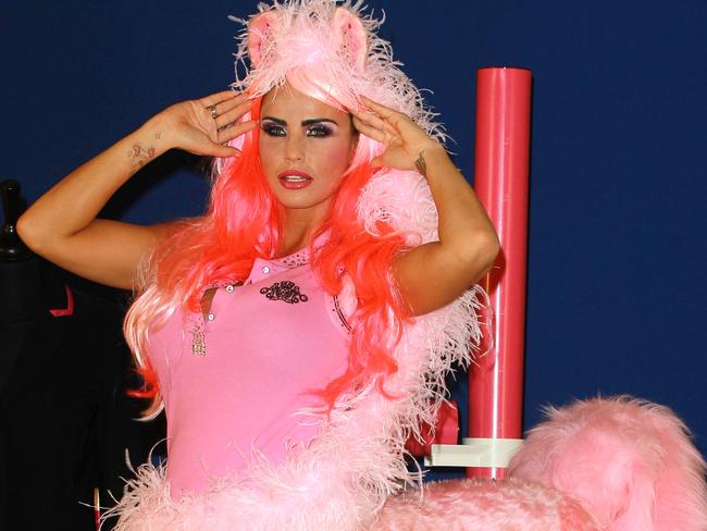 LONDON, UNITED KINGDOM - MARCH 26: Katie Price poses at a photocall to launch KP Equestrian at The Worx Studio's on March 26, 2013 in London, England. (Photo by Fred Duval/Getty Images)