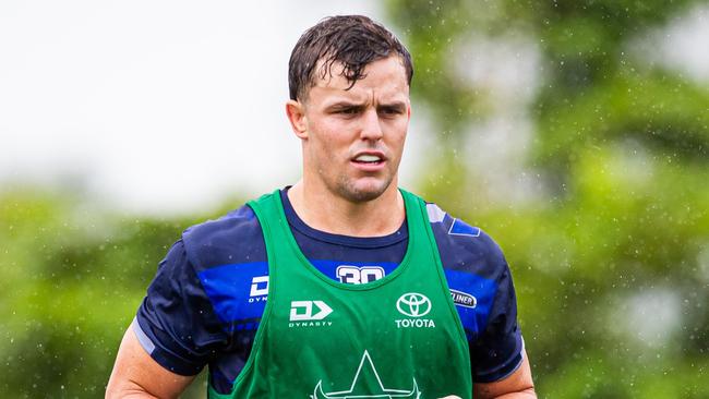 North Queensland Cowboys forward Kai O'Donnell during pre-season training. Picture: Alix Sweeney / North Queensland Cowboys.