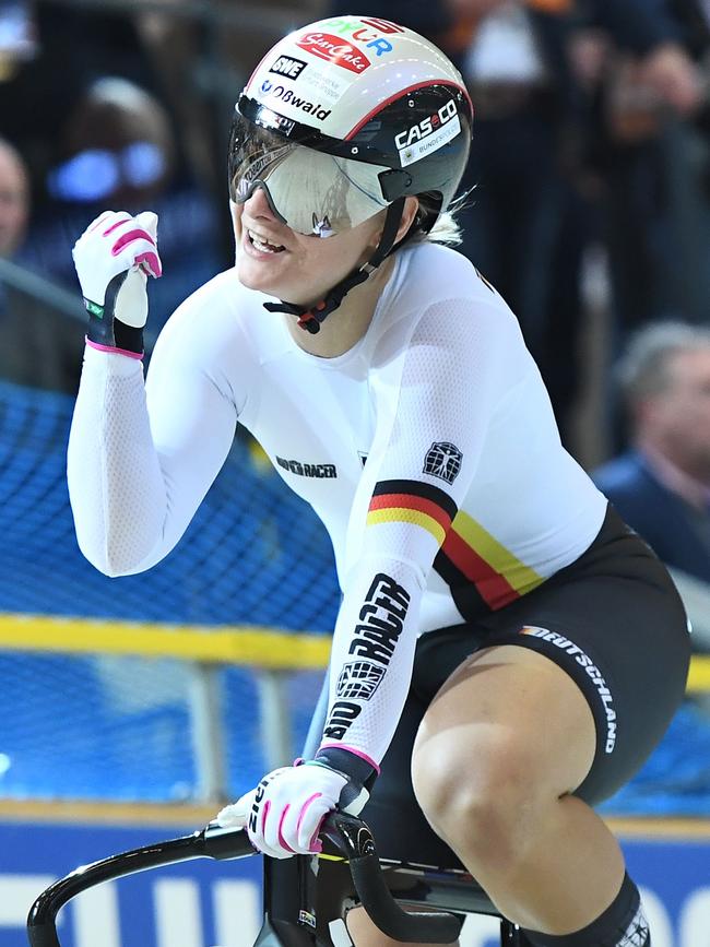 Kristina Vogel in 2018 just months before her accident. Picture: Emmanuel Dunand/AFP