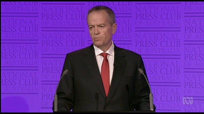 Leader's Debate: Morrison asks Shorten about superannuation