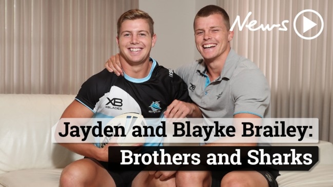 Cronulla Sharks Jayden & Blayke Brailey