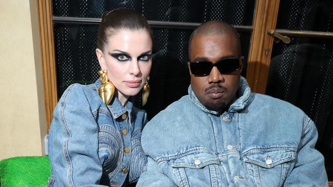 Kanye has recently gone public with actress Julia Fox. Picture: Getty Images.