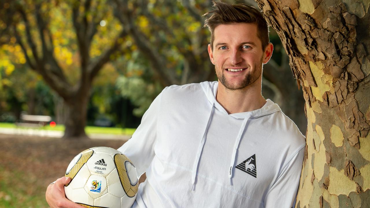 Gay former A-League player Andy Brennan says Cavallo has sent the world a “positive, powerful message”. Picture: Jay Town