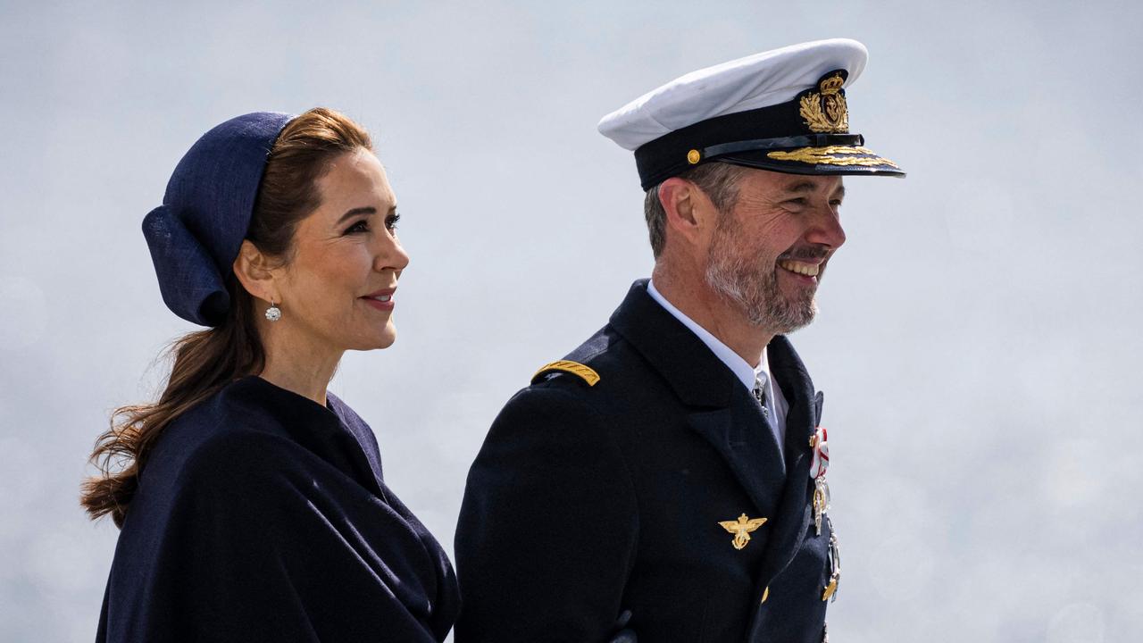 King Frederik X of Denmark and Queen Mary of Denmark arrive for a visit in Stockholm, Sweden, on May 6, 2024. King Frederik X and Queen Mary of Denmark are on a State Visit to Sweden 6-7 May, 2024. (Photo by Jonathan NACKSTRAND / AFP)