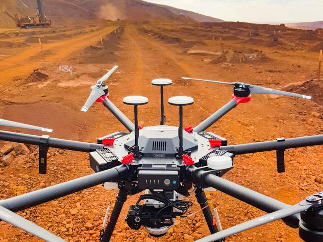 Sphere Drone allows mining companies to a monitor inventory across sites.