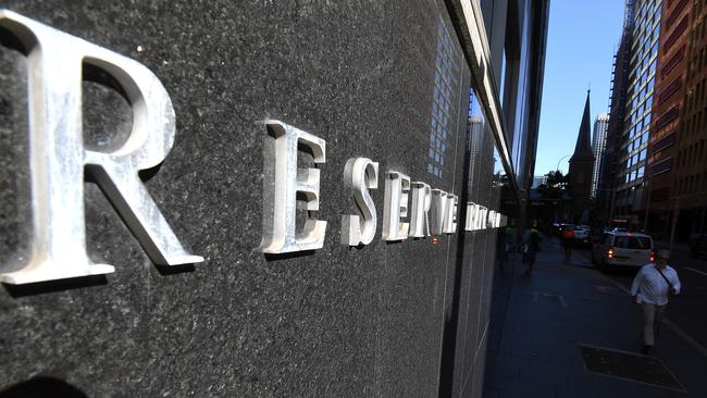 The RBA says COVID-19 pandemic is putting a major strain on the global financial system but reforms after the GFC are helping banks weather the storm. Picture: AFP