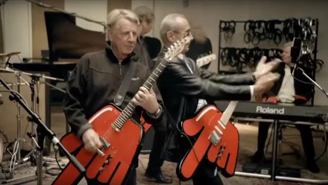 Rick Parfitt and Status Quo perform Down Down for Coles Australia