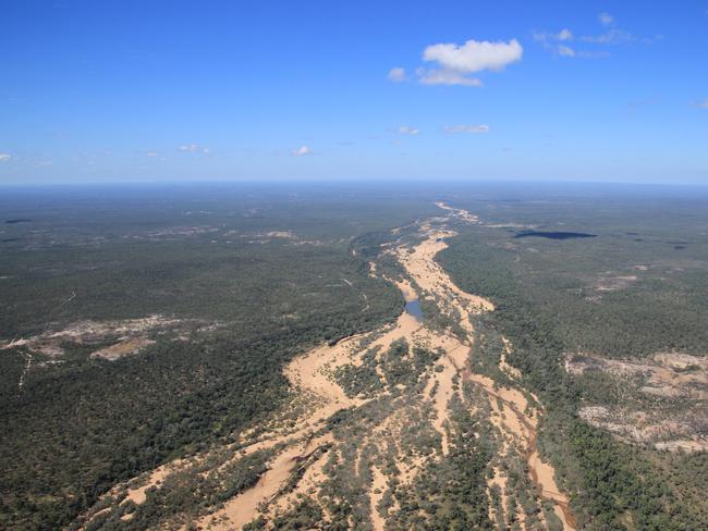 The Tate River in the Mitchell catchment during dry season. Picture: CSIRO