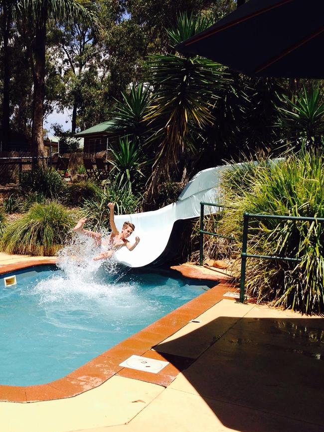 Big Bendi is now at Bendigo Water World. Picture: Bendigo Water World/Facebook