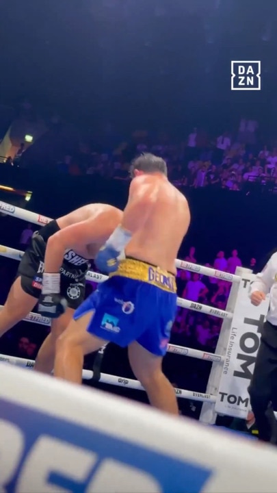 Ringside footage of brutal Allen KO