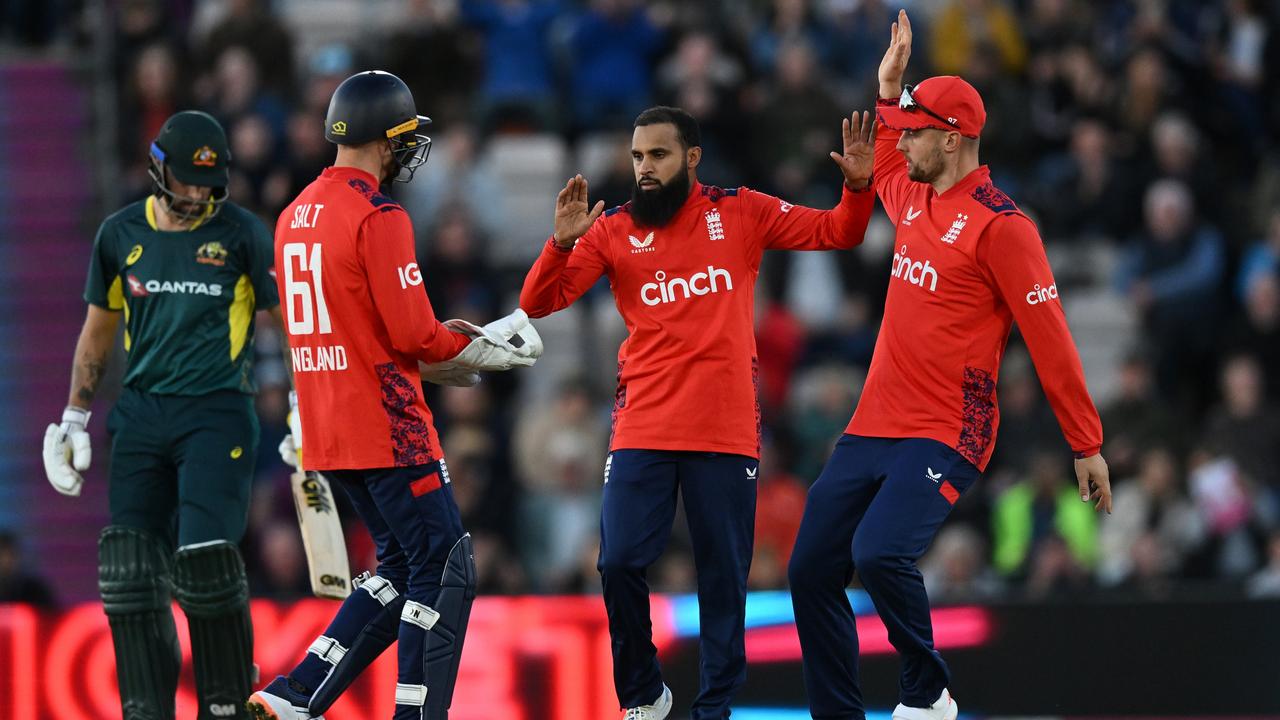 Adil Rashid of England. Photo by Mike Hewitt/Getty Images