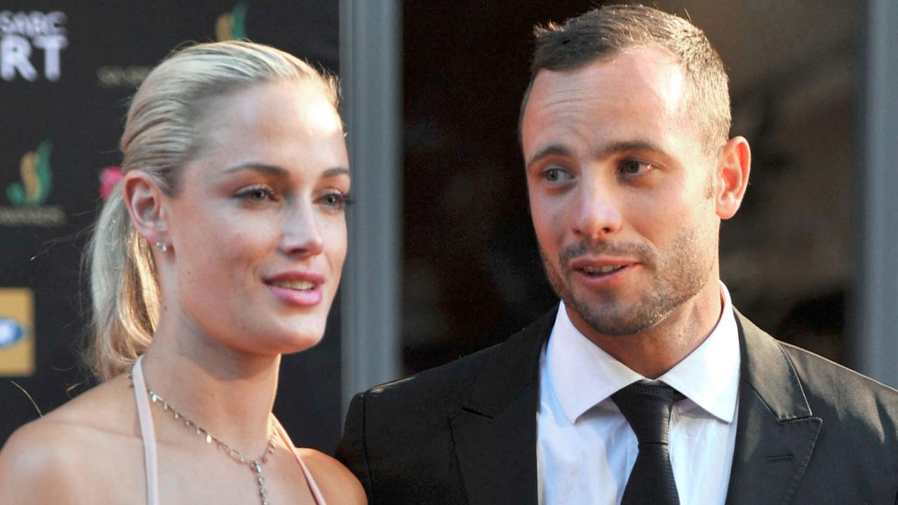 Reeva Steenkamp and Oscar Pistorius in November 2012. Picture: AFP Photo/Lucky Nxumalo