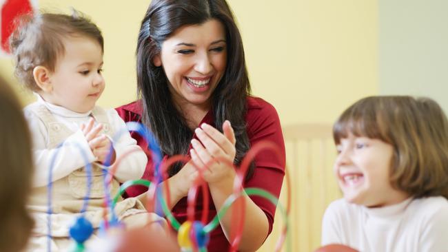 Labor’s ultimate objective is to pay 90 per cent of childcare costs of all families save those on the highest income level.