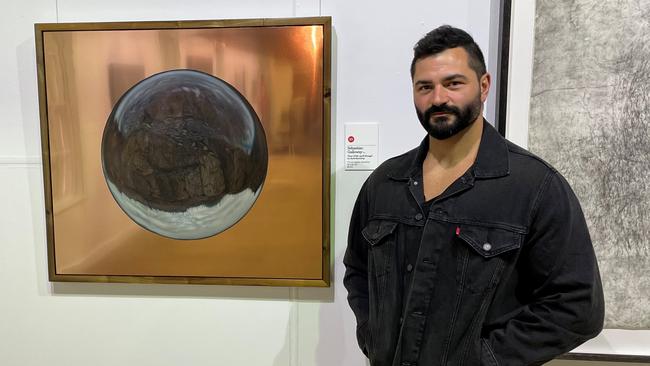 Glover Prize 2021 winner Sebastian Galloway. Picture: Supplied