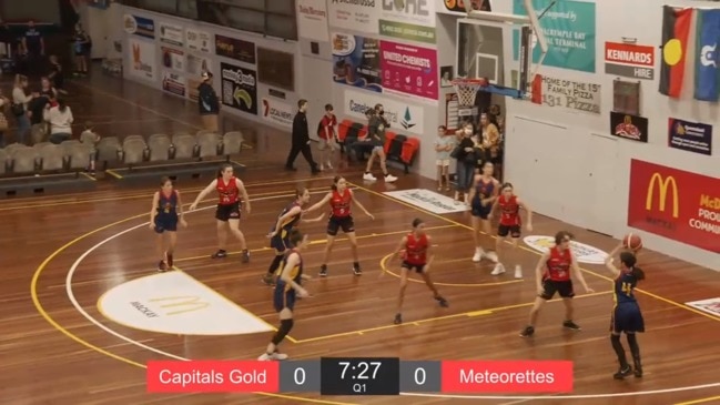 Replay: Queensland Basketball - U14 Girls Championship (Div 1 – Brisbane Capitals Gold v Mackay Meteorettes)