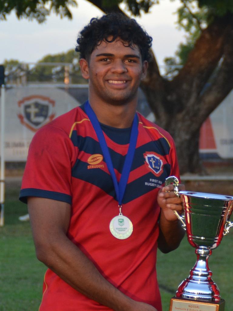 NQISSRL grand final man of the match Assariah Lenoy. Picture: Supplied.