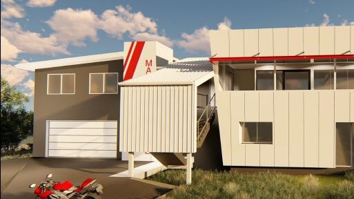 Artist Impression of the new $1.7 million Marine Rescue Lake Macquarie Headquarters. Supplied.