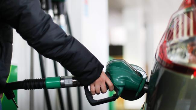 Lower petrol prices are one of the few positives from the coronavirus pandemic. Picture: AFP