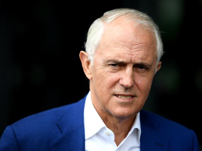 Former prime minister Malcolm Turnbull urged Liberal party members “to stand up for our values and get the ­outcomes, deliver the government and the policies Australians deserve”.