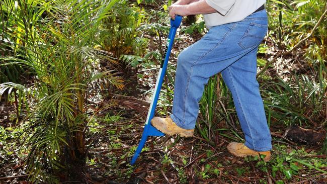 The Prong garden tool, a great invention to avoid backbreaking digging in the lawn or garden.