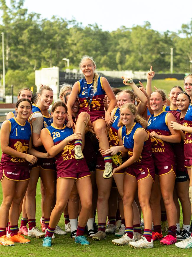 Molly Ferguson at the recent under-16 girls AFL National Development Championships. Picture: Ben Grimes