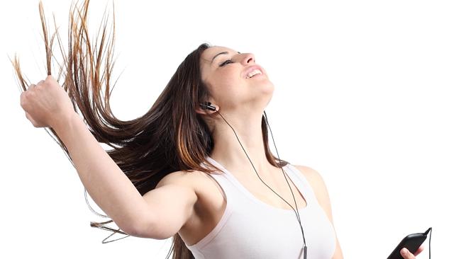 Yes, you too can enjoy your music as much as this. Just don’t use those generic headphones. 