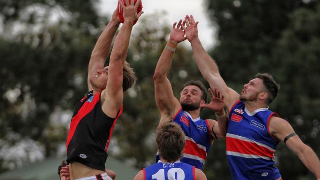 Star Pascoe Vale forward Matthew Watson. Picture: Aaron Cook