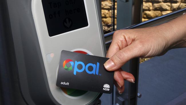 Gladys Berejiklian at Hayes st Wharf to launch Opal Card.