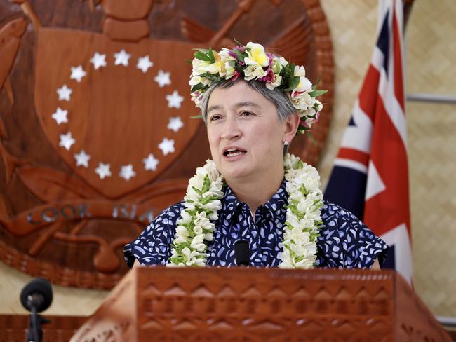 Foreign Affairs Minister Penny Wong’s bungled announcement of the reversal added insult to injury. Picture: Department of Foreign Affairs via NCA NewsWire.