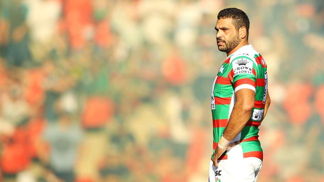 Greg Inglis was allegedly racially abused during the Panthers clash on Saturday