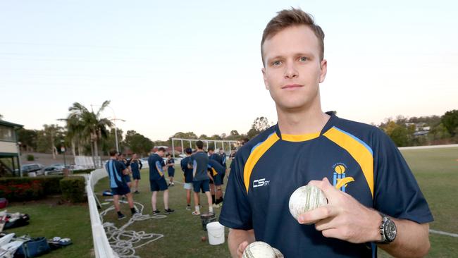 The Gold Coast Dolphins new first grade captain Matt Kuhnemann,pictured during training at Robina. Pic Mike Batterham