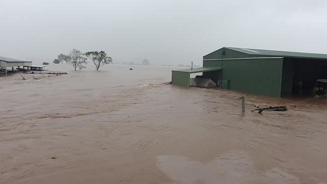 Flooding at Lismore in northern NSW on March 1, 2022. Picture: Supplied