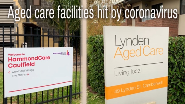 Aged care facilities hit by coronavirus