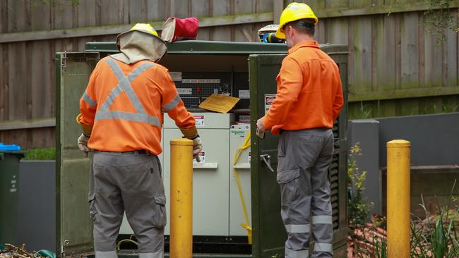 Ausgrid says parts of Sydney are without power after an Australia Day heatwave. Picture: Justin Lloyd