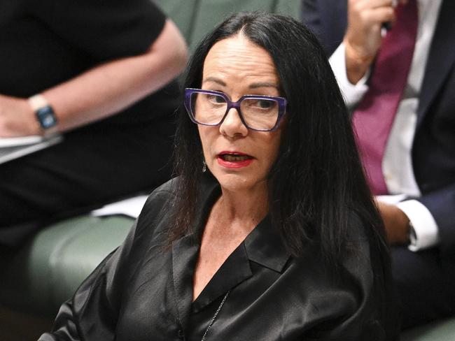CANBERRA, AUSTRALIA, NewsWire Photos. FEBRUARY 6, 2024: Minister for Indigenous Australians Linda Burney during Question Time at Parliament House in Canberra. Picture: NCA NewsWire / Martin Ollman