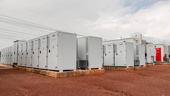 Construction and pre-commissioning for the Darwin-Katherine Battery Energy Storage System (DK BESS) is complete, with the government announcing plans for a second project with twice the storage. Picture: Pema Tamang Pakhrin