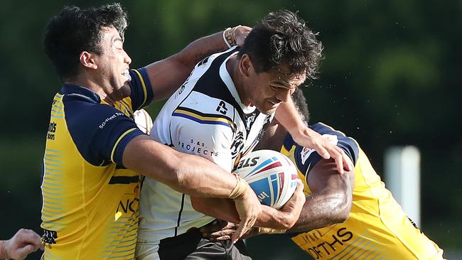 Karmichael Hunt has been playing for Souths Logan in the Intrust Cup.