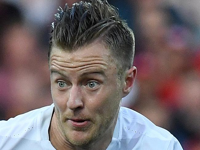 01/05/16 - 2015-2016 A-League Grand Final. Adelaide United vs Western Sydney Wanderers at the Adelaide Oval. Western Sydney Wanderers defender Scott Jamieson Photo Tom Huntley