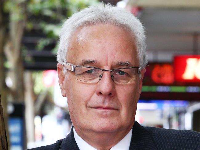 Russell Zimmerman is the executive director of the Australian Retailers Association, pictured on Bourke St in Melbourne.