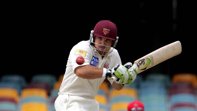 Chris Hartley was a wonderful gloveman and batsman for Queensland. Pic Derek Moore