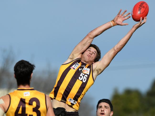 Nathan Mullenger-McHugh in action for Box Hill.