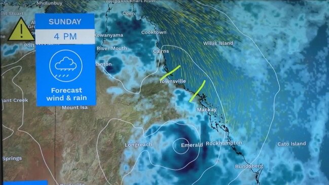 Widespread rain has been forecast across Queensland when the system forms into a tropical depression. Picture: Supplied / BOM